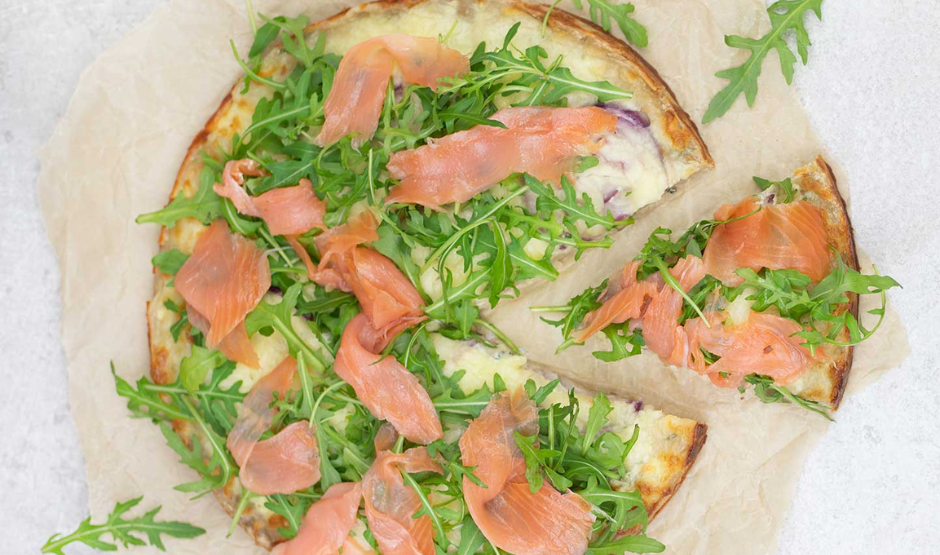 Smoked Salmon & Arugula Pizza – A Malibu-Style Favorite