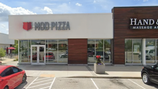 MOD Pizza Greenfield closure storefront image representing shutdown