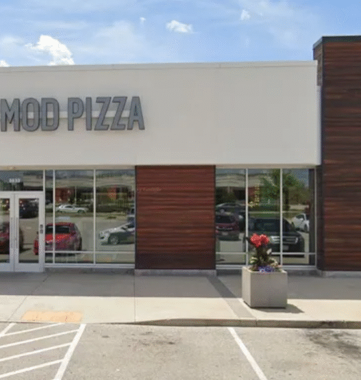 MOD Pizza Greenfield closure storefront image representing shutdown
