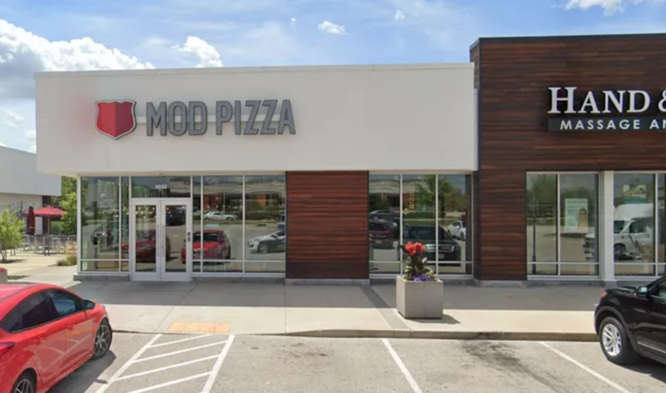 MOD Pizza Greenfield closure storefront image representing shutdown