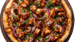 Cherry-Balsamic-Chicken-Pizza