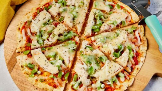 Easy Tortilla Pizza