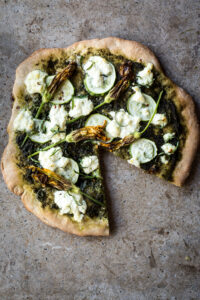 zucchini-pesto-pizza