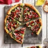 Roasted Red Pepper & Walnut Pesto Pizza
