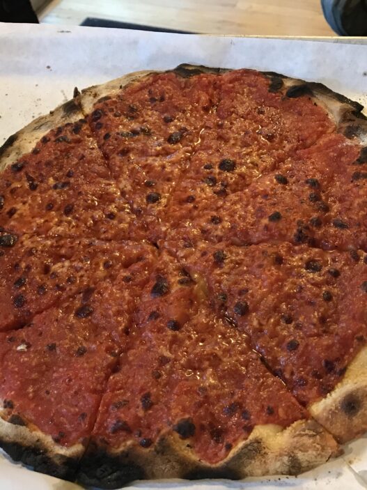 frank pepe tomato pie