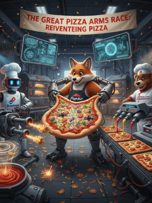 The Great Pizza Arms Race: How Chains Are Reinventing Pizza