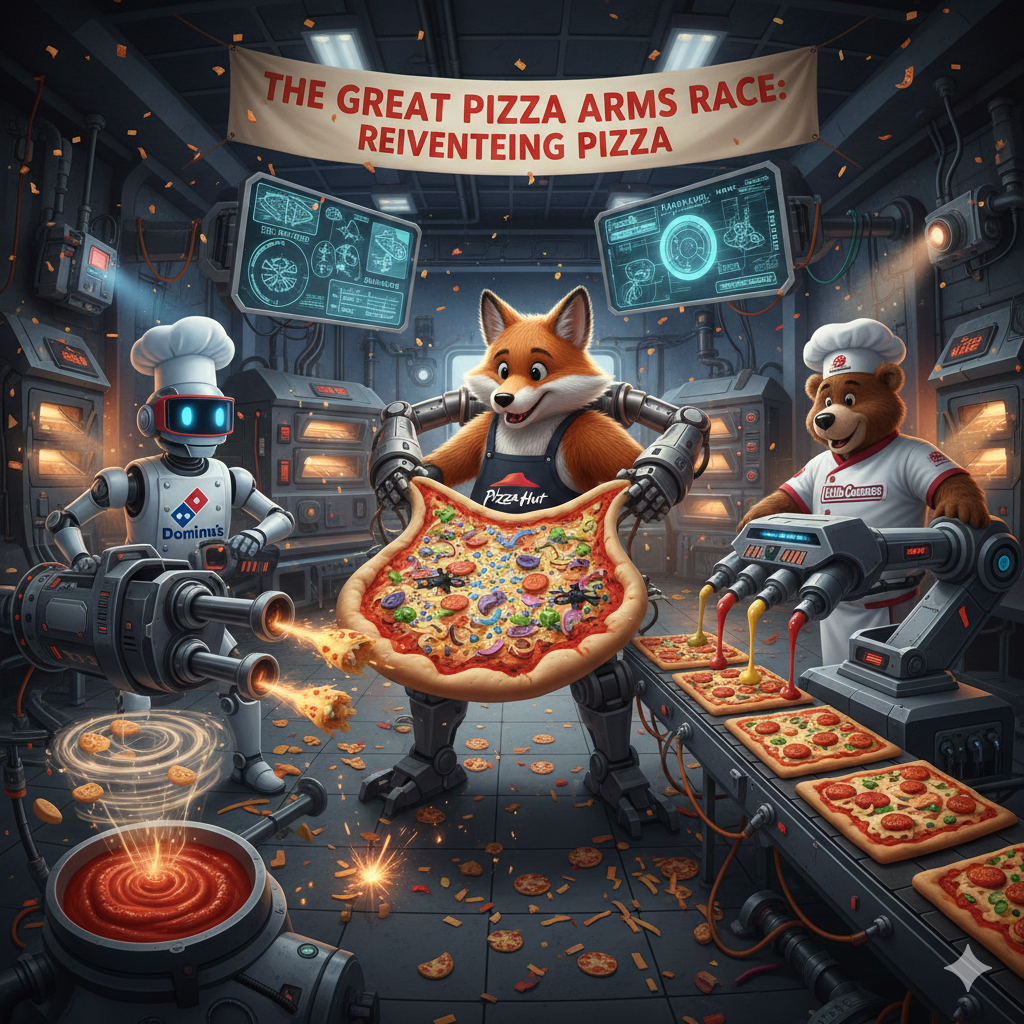 The Great Pizza Arms Race: How Chains Are Reinventing Pizza